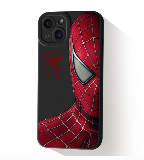 CAPA PARA IPHONE COM PERSONAGEM DA MARVEL