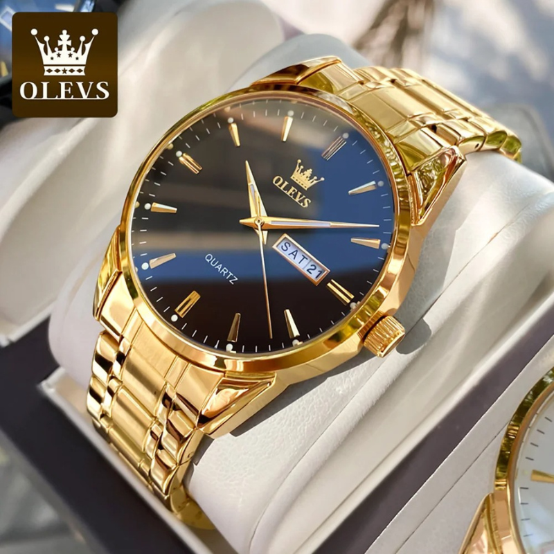 OLEVS - Classic Gold Relógio Brand Luxury -  (DESCONTO ENCERRA HOJE ÁS 23:59)