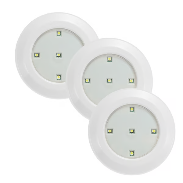 Kit 3 Lâmpadas de Led Ameryk - Sem fio com Controle Remoto - AMERYK