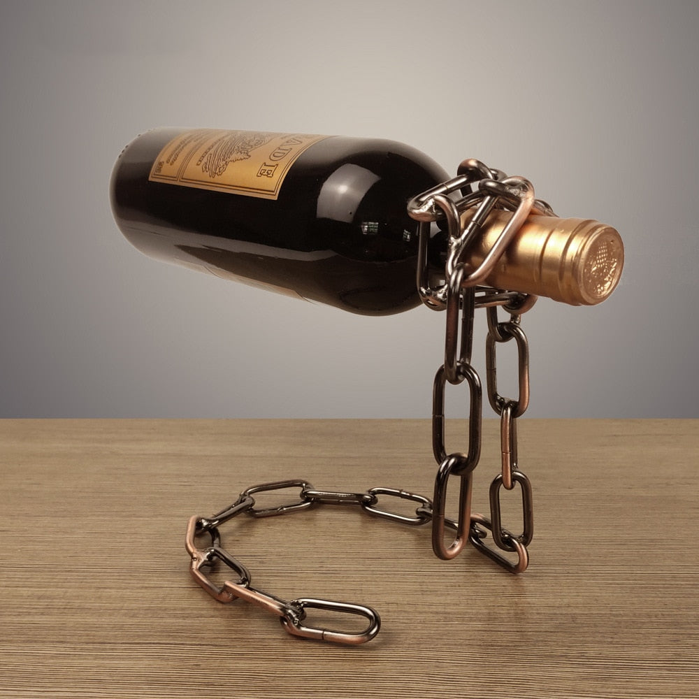 Suporte Mágico para Vinho Decoração de Casa - AMERYK