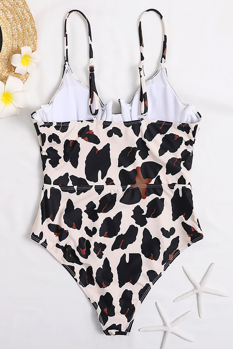 Maiô Push-Up Estampa Animal Print - AMERYK